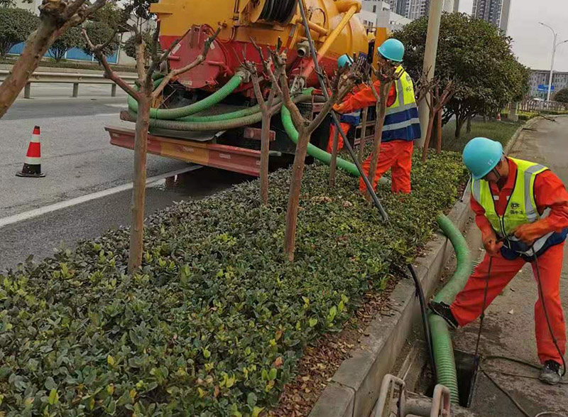 海陵市政管道清淤